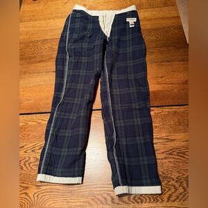 L.L. Bean - Double L Chinos, Natural Fit, Plain Front, Flannel-Lined (31x32)